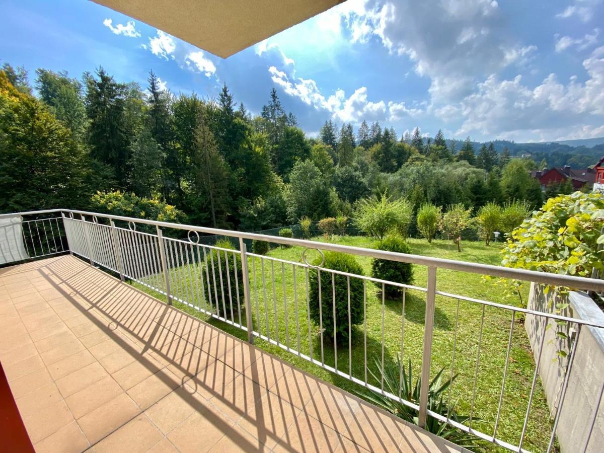 Na Bukowej, Apartament Widokowy Z Duzym Tarasem Wisła Esterno foto
