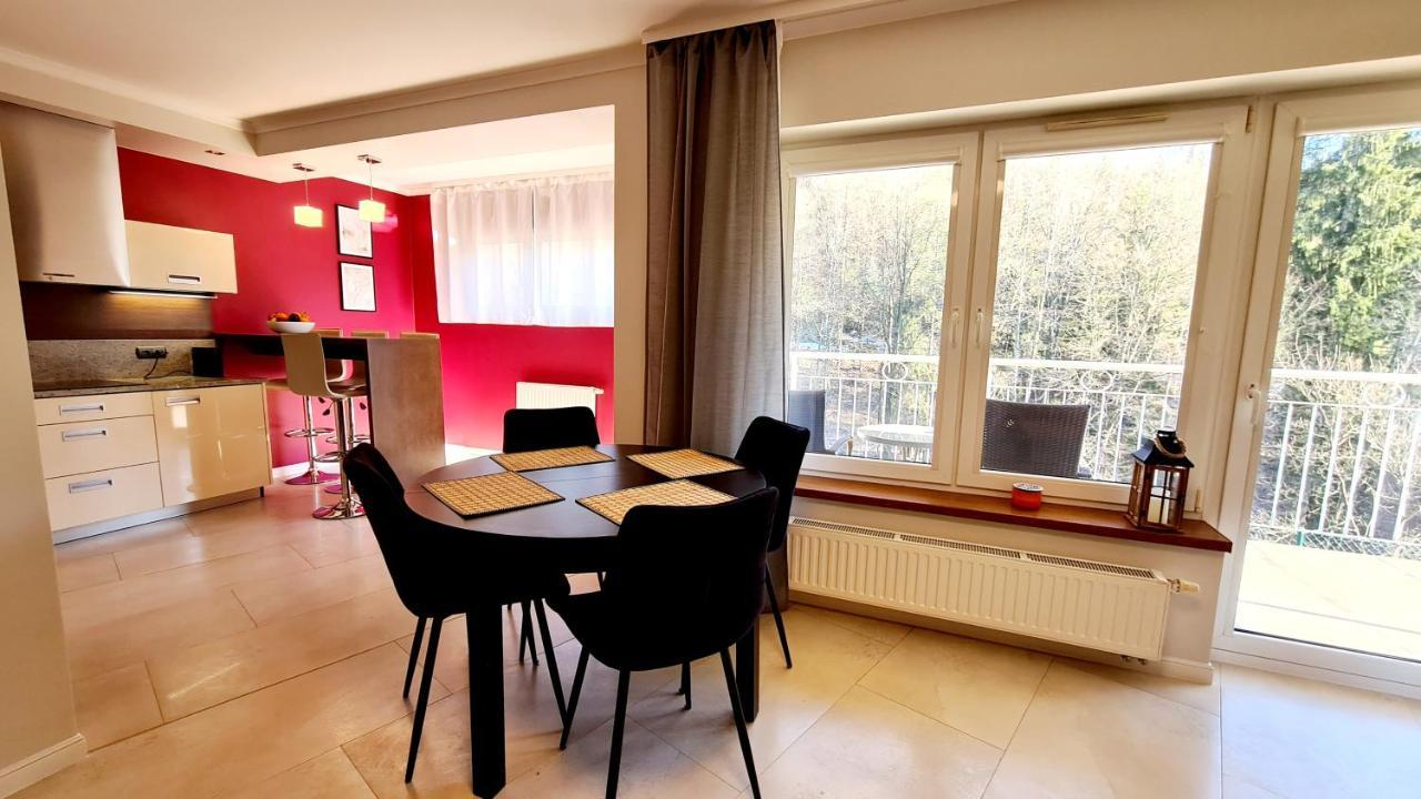 Na Bukowej, Apartament Widokowy Z Duzym Tarasem Wisła Esterno foto